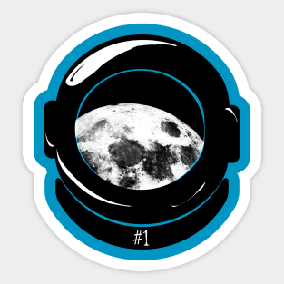 Spaceboy - Alone on the Moon Sticker